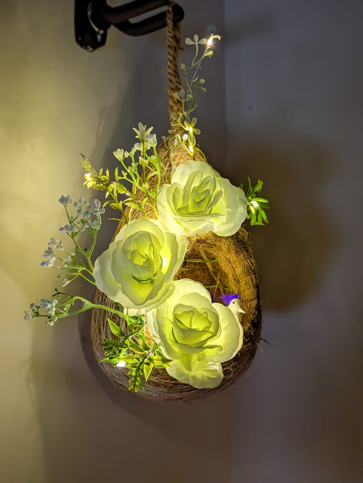 Bird Nest with Rose MRX02