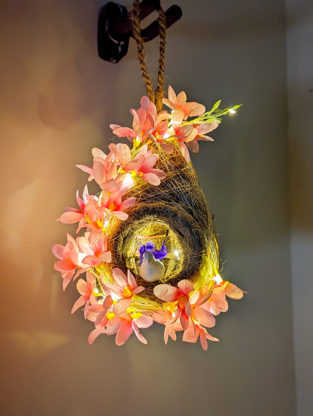 Bird Nest with Jesmine Flower MSP02