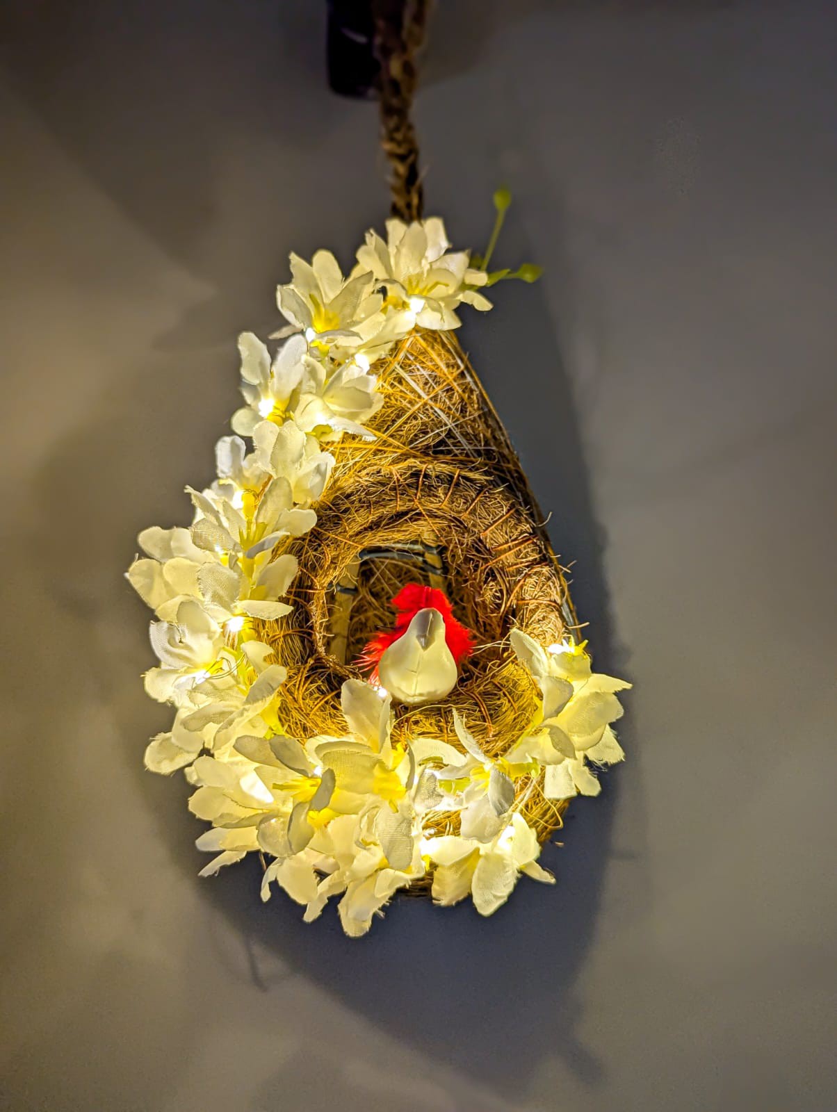 Bird Nest with Jesmine Flower MSW02