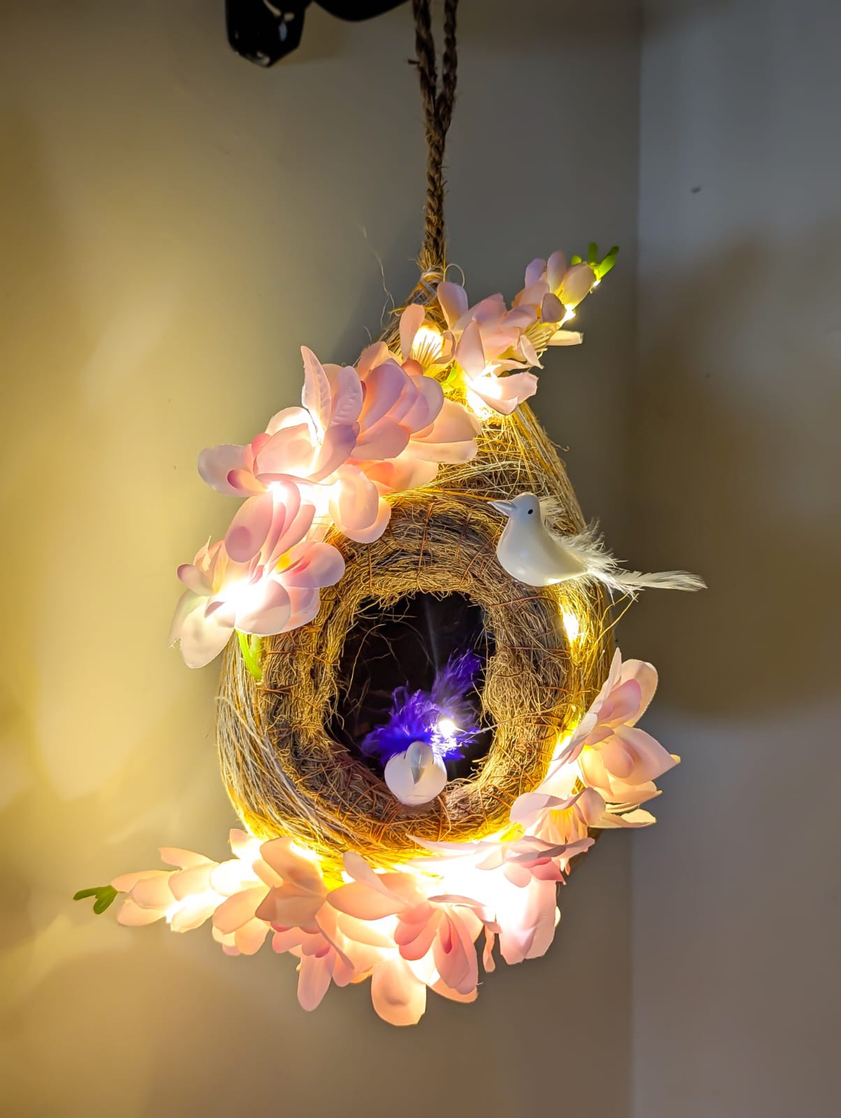 Bird Nest with Orchid Flower MSP02