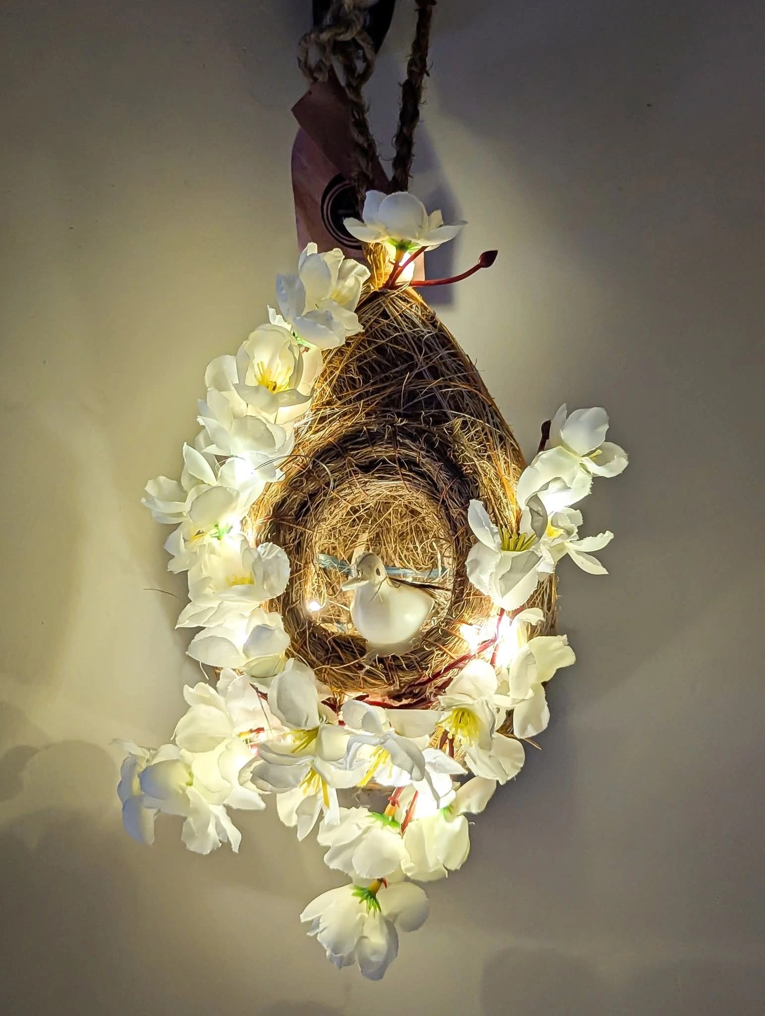 Bird Nest with Sheuli Flower MSW02