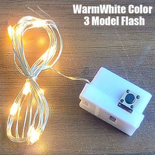 String LED Light 8 Feet Golden