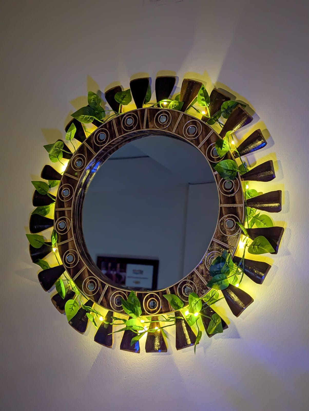 Bamboo Mirror 24 Inches